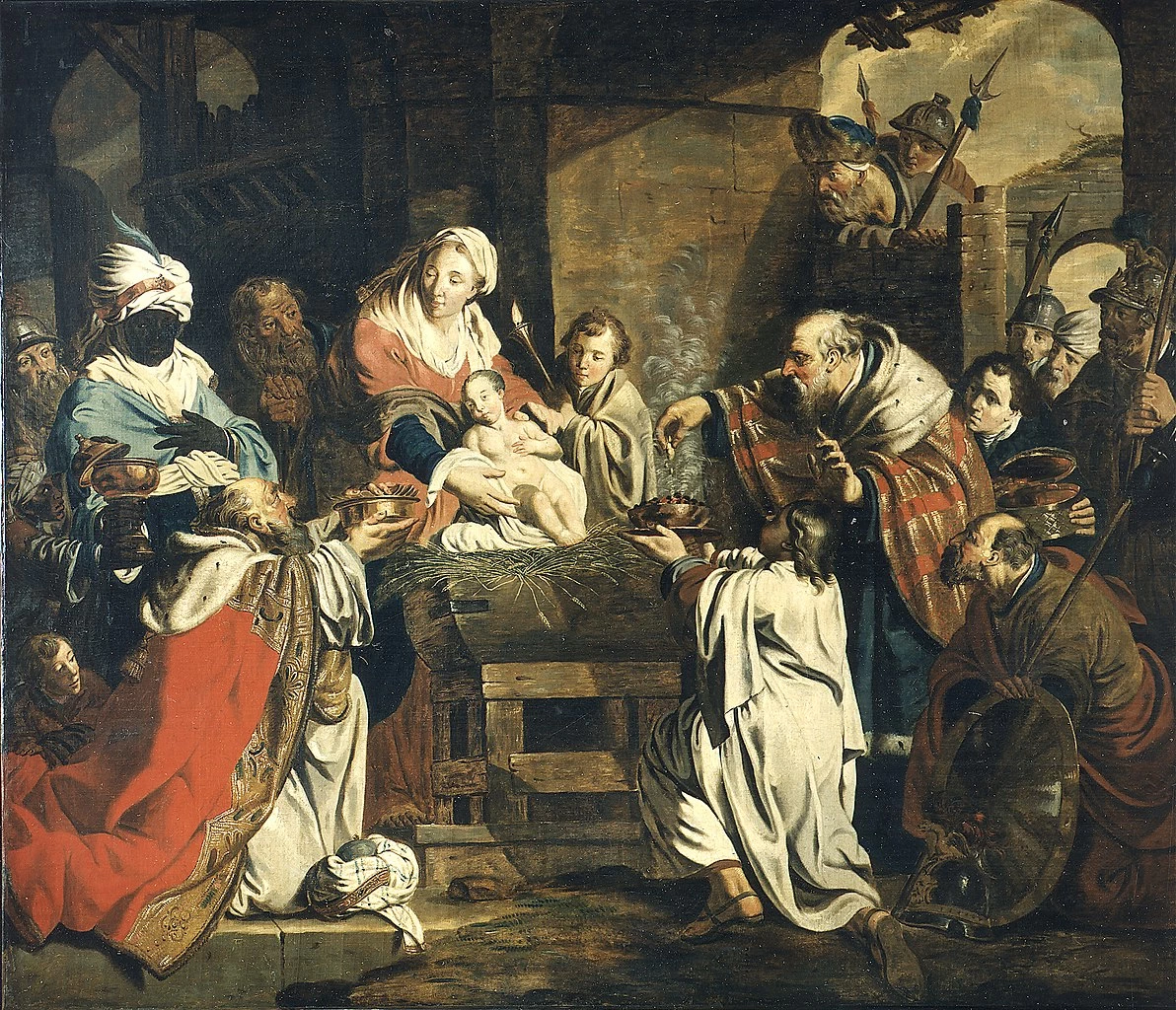 Pieter Jozef Verhaghen - L'adorazione dei Magi, Sint, Pieterskerk, Lovanio